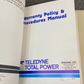 GENUINE WISCONSIN TELEDYNE SUBARU ROBIN SERVICE/REPAIR MANUALS & ADD. INFO