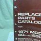 TRIUMPH 99-0932 REPLACEMENT PARTS CATALOGUE 1971 MODELS 40 CU.IN. 650CC TWINS