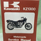 GENUINE KAWASAKI 99924-1015-05 KZ1300 SERVICE MANUAL 1992