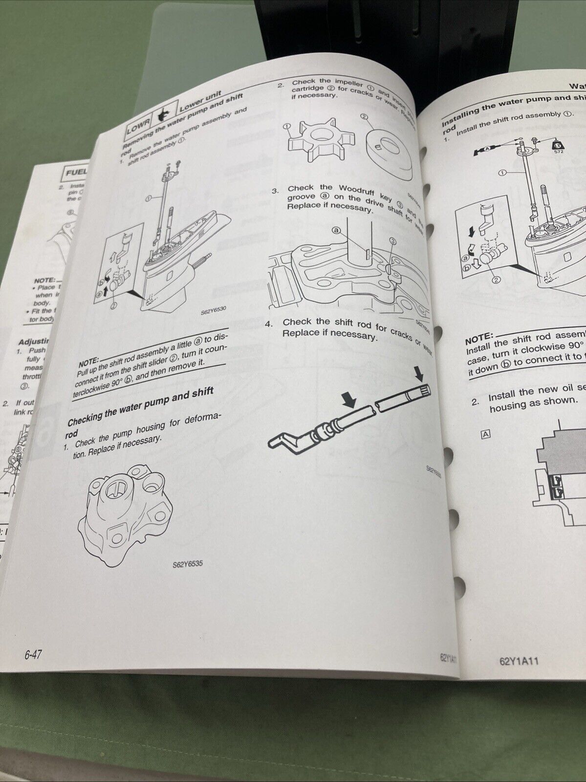 GENUINE YAMAHA LIT-18616-02-33 F50Z, T50Z SERVICE MANUAL 2000