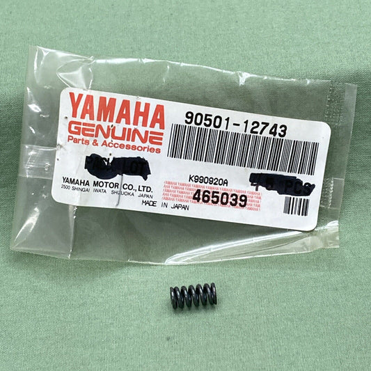 QTY 4 NEW GENUINE YAMAHA 90501-12743 STAND FOOTREST Spring, Compression
