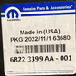 NEW GENUINE MOPAR 68223399AA Headlamp Mounting Bracket