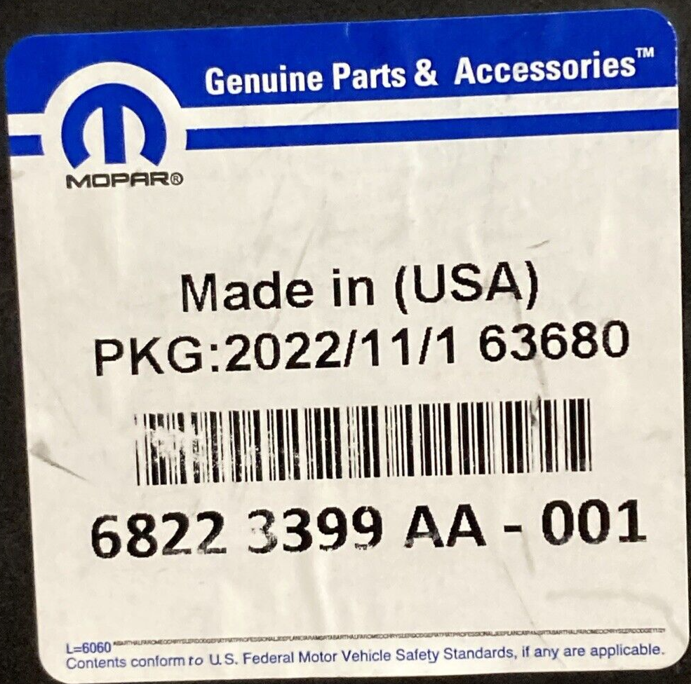 NEW GENUINE MOPAR 68223399AA Headlamp Mounting Bracket