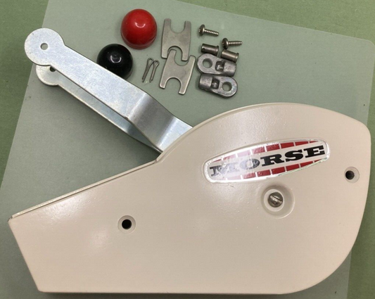 NEW GENUINE MORSE B35609L CONTROL BOX FORWARD & REVERSE DUAL LEVER W/ HARDWARE