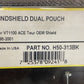 NEW HOPNEL H50-313BK WINDSHIELD DUAL POUCH HONDA SHADOW VT1100 ACE TOUR 95-01