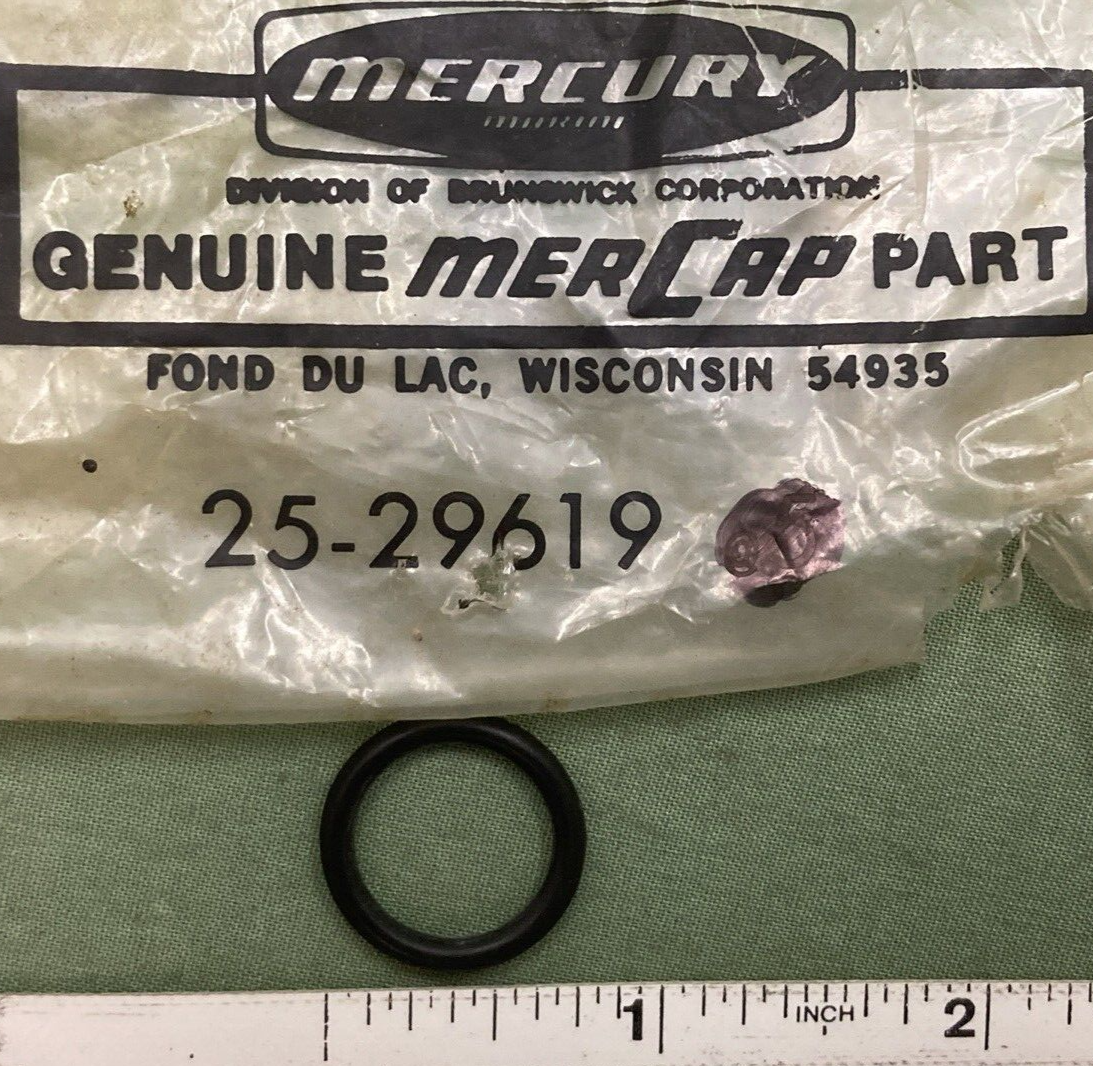 QTY 4 NEW GENUINE MERCURY 25-29619 O-RING .583 x .103