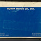 GENUINE HONDA 31MZ1600 CB1000 OWNER'S MANUAL '94