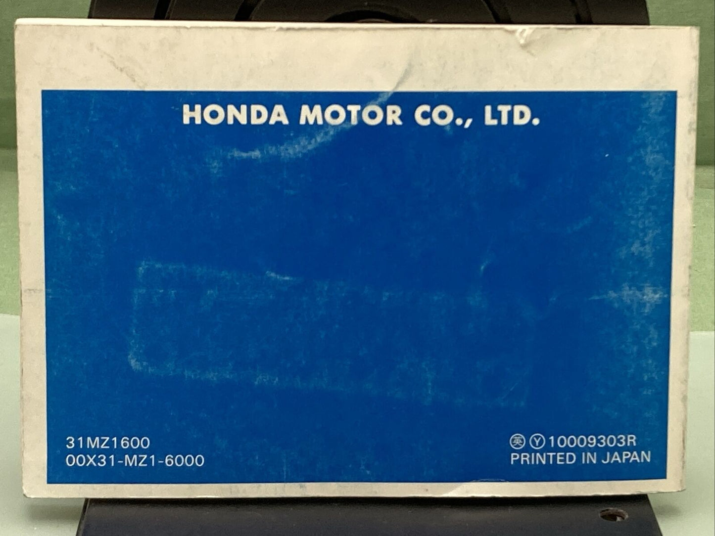 GENUINE HONDA 31MZ1600 CB1000 OWNER'S MANUAL '94