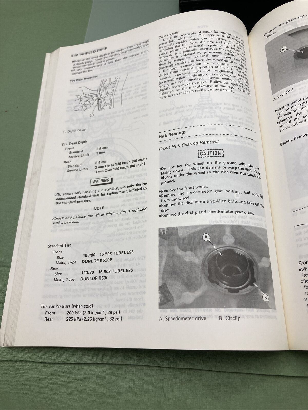 GENUINE KAWASAKI 99924-1066-01 SERVICE MANUAL NINJA 250R, GPZ 250R