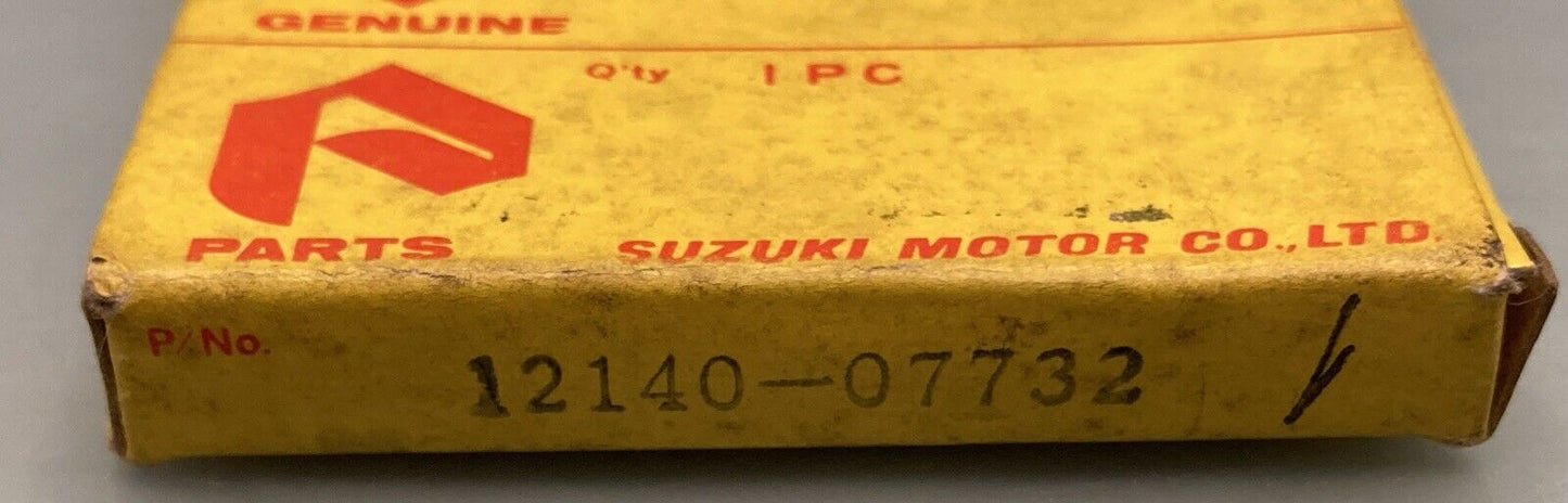 NEW GENUINE SUZUKI 12140-07732 PISTON RING SET, 1968 SUZUKI B100P B105P KT120