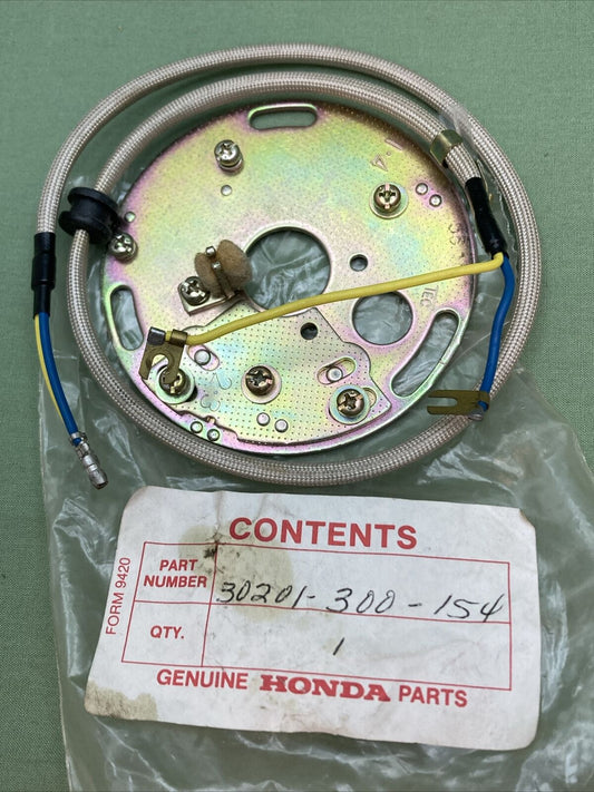 NEW GENUINE HONDA 30201-300-154 PLATE, POINT BASE