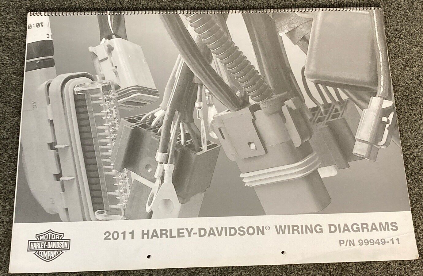 GENUINE HARLEY DAVIDSON 99949-11 WIRING DIAGRAMS BOOK 2011