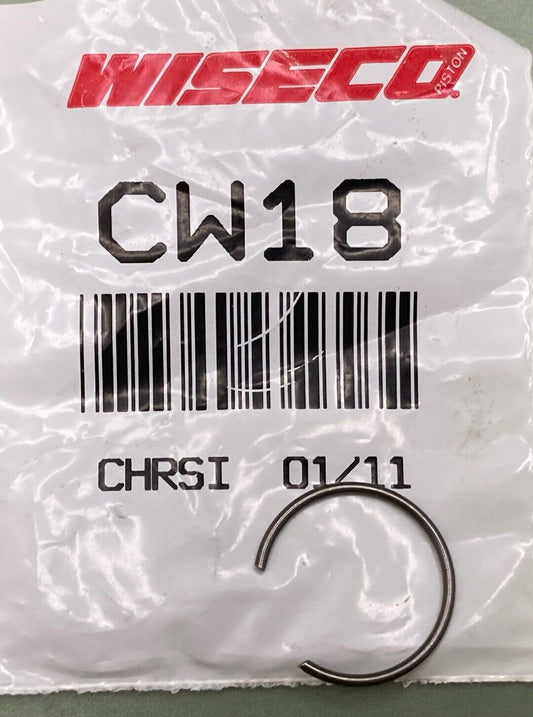 QTY 2 NEW WISECO CW18 CIRCLIPS, 18MM ROUND