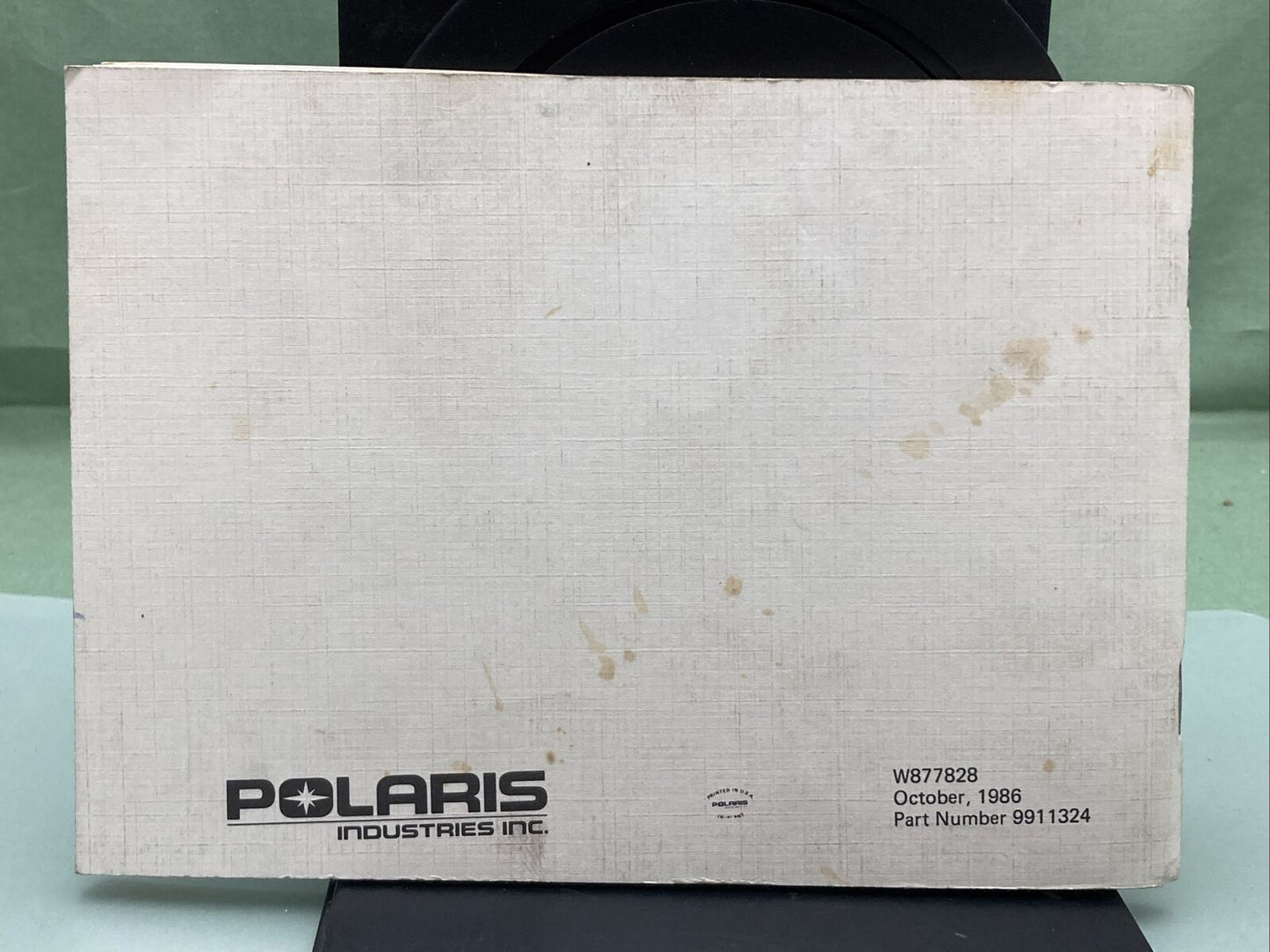 GENUINE POLARIS W877828 CYCLONE OWNER'S SAFETY AND MAINTENANCE MANUAL 9911324