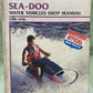 GENUINE CLYMER W809-3 SEA-DOO 1988-1996 WATER VEHICLES SHOP MANUAL