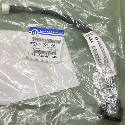 NEW GENUINE MOPAR 68189123AC TAILGATE Jumper Wiring REAR CAMERA FITS '13-'24 RAM
