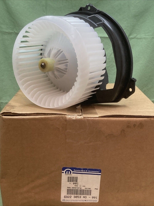 NEW GENUINE MOPAR 68223053AD Blower With Wheel Motor FITS '14-'23 JEEP CHEROKEE