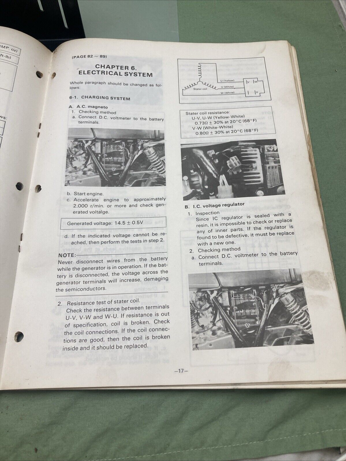 YAMAHA LIT-11616-01-21 SR500F SUPPLEMENTARY SERVICE MANUAL 2J2-28197-11