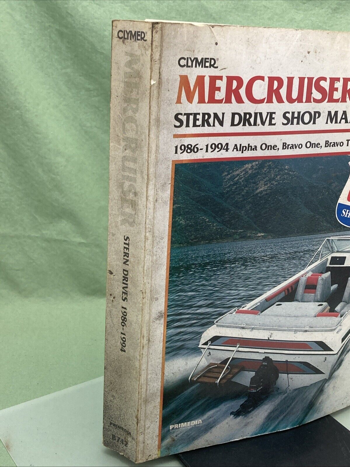 CLYMER B742 MERCRUISER STERN DRIVE ALPHA ONE, BRAVO ONE/TWO/THREE 86-94 MANUAL