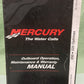 GENUINE MERCURY 90-10201001 OPERATION MAINTENANCE & WARRANTY MANUAL 1999