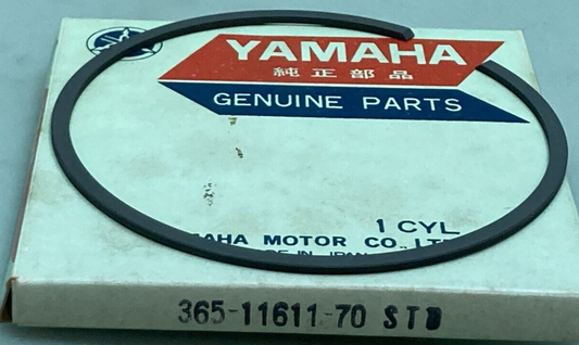 NEW GENUINE YAMAHA 365-11611-70 PISTON RING SET STD