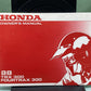 GENUINE HONDA 31HC4601 TRX 300/FOURTRAX 300 OWNER'S MANUAL '88