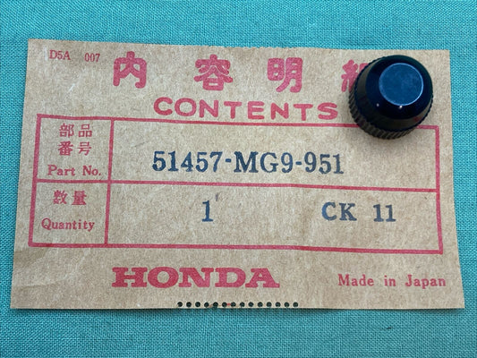 NEW GENUINE HONDA 51457-MG9-951 CAP ASSY., VALVE