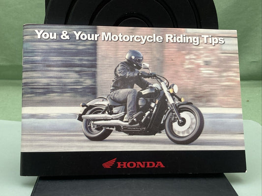 GENUINE HONDA 51ONM600 YOU & YOUR MOTORCYCLE RIDING TIPS