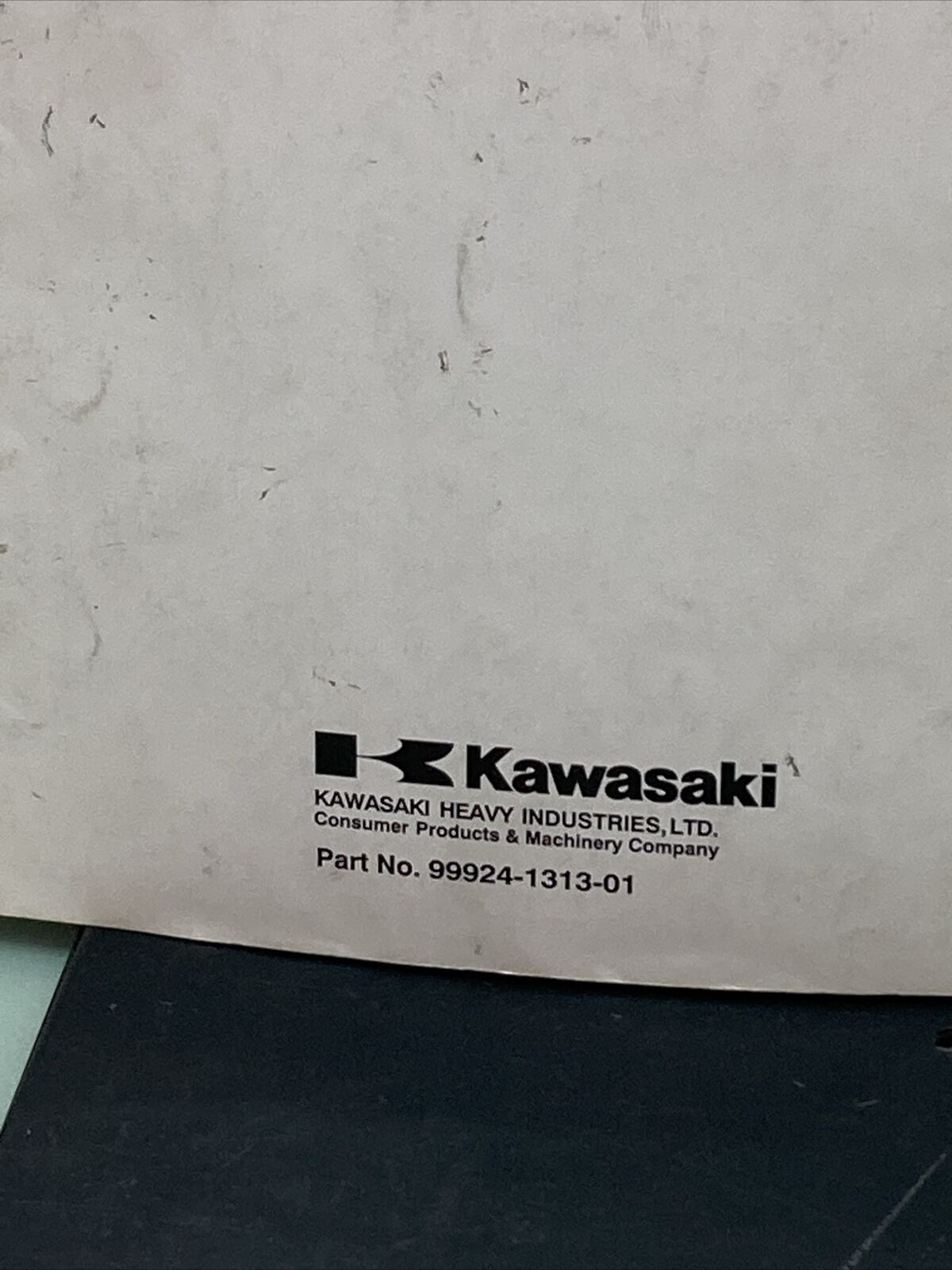 GENUINE KAWASAKI 99924-1313-01 900 STX JET SKI WATERCRAFT SERVICE MANUAL