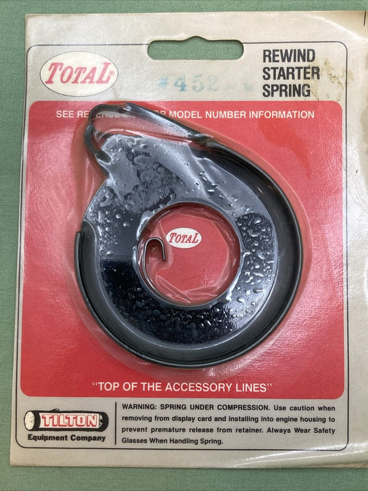NEW GENUINE TOTAL 452 REWIND STARTER SPRING