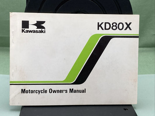 GENUINE KAWASAKI 99920-1441-01 KD80X OWNER'S MANUAL