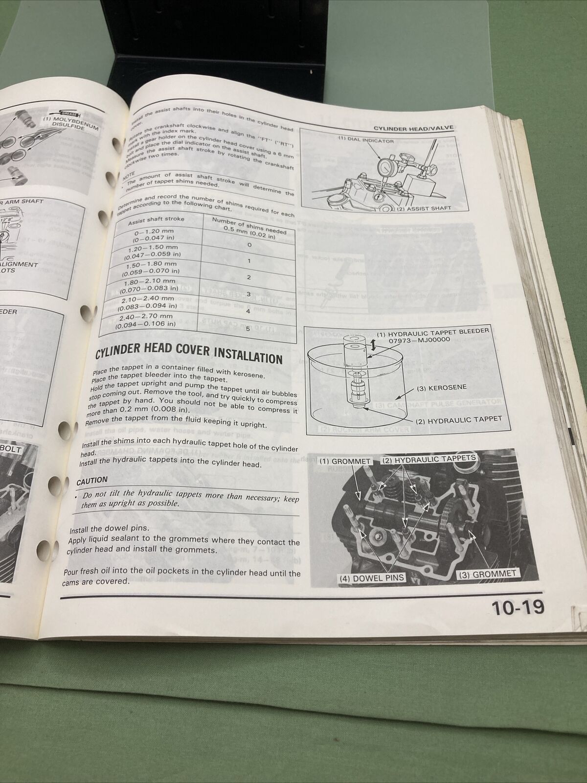 GENUINE HONDA 61MG801 VT1100C SHADOW SHOP MANUAL '85-'86