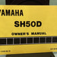 GENUINE YAMAHA LIT-11626-08-24 SH50D OWNER'S MANUAL 3EP-28199-14