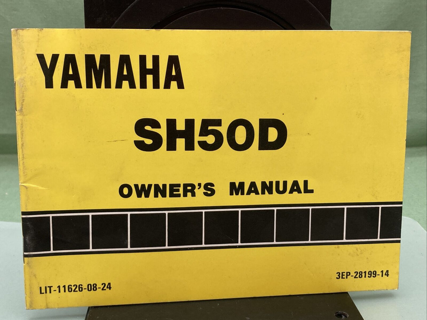 GENUINE YAMAHA LIT-11626-08-24 SH50D OWNER'S MANUAL 3EP-28199-14