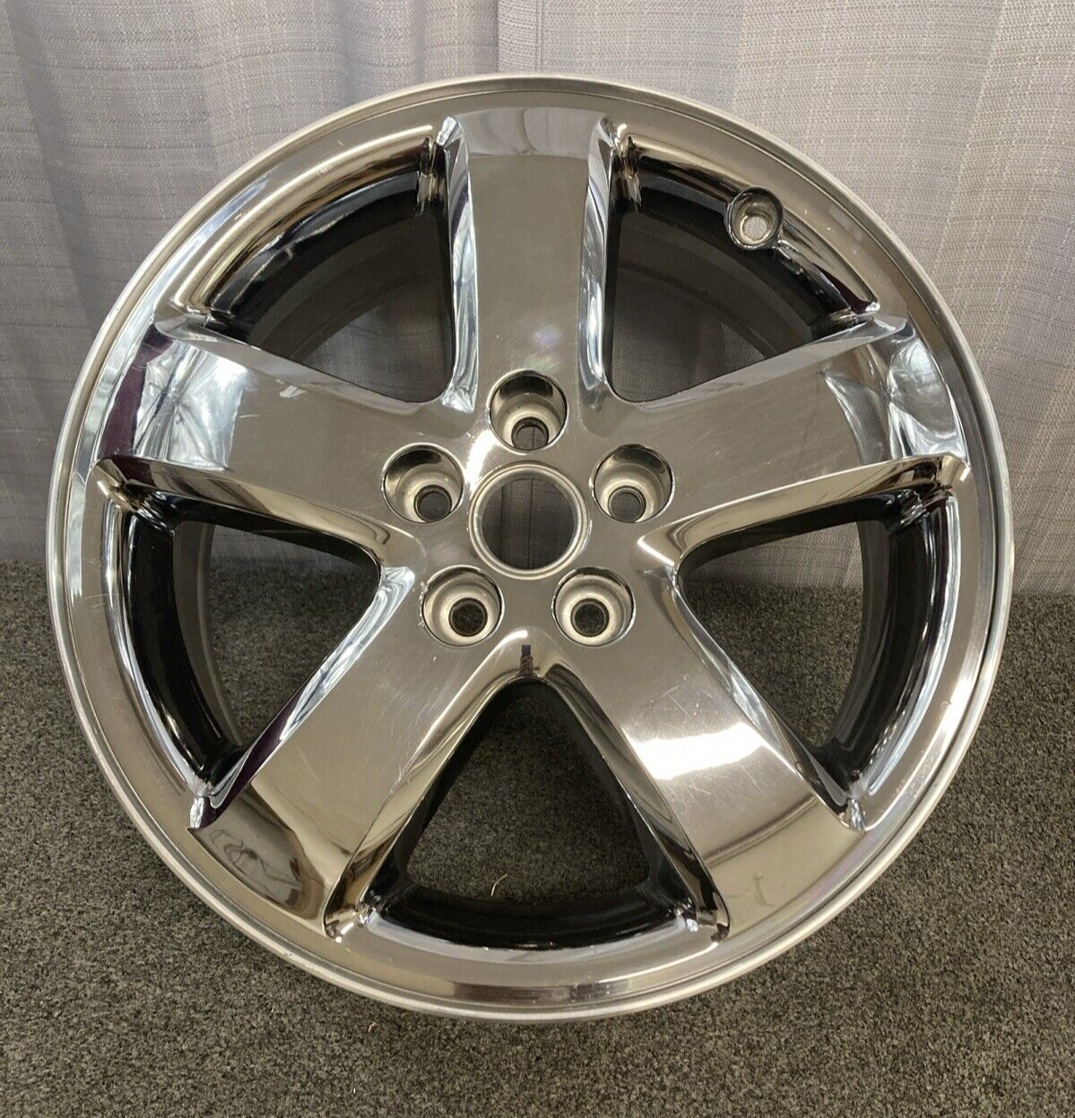 GM 9594790 OEM Alloy Wheel 17x7 5 Lugs Smoke Chrome Pontiac G6 2005-2009