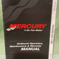 GENUINE MERCURY 90-10201040 OPERATION MAINTENANCE & WARRANTY MANUAL  2003