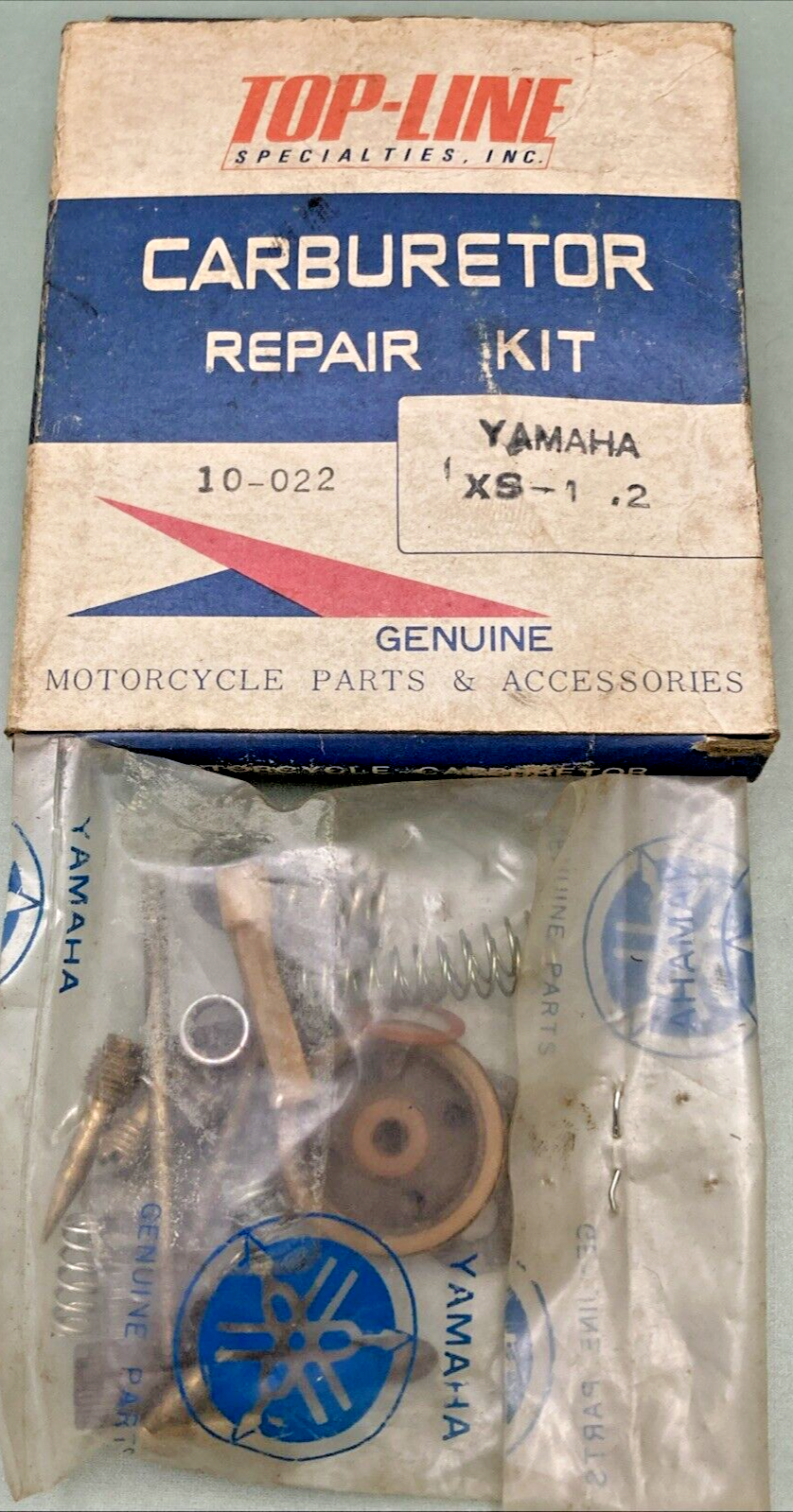 NEW GENUINE TOP LINE SPECIALTIES 10-022 CARBURETOR REPAIR KIT FOR YAMAHA