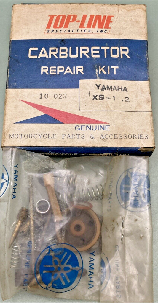 NEW GENUINE TOP LINE SPECIALTIES 10-022 CARBURETOR REPAIR KIT FOR YAMAHA