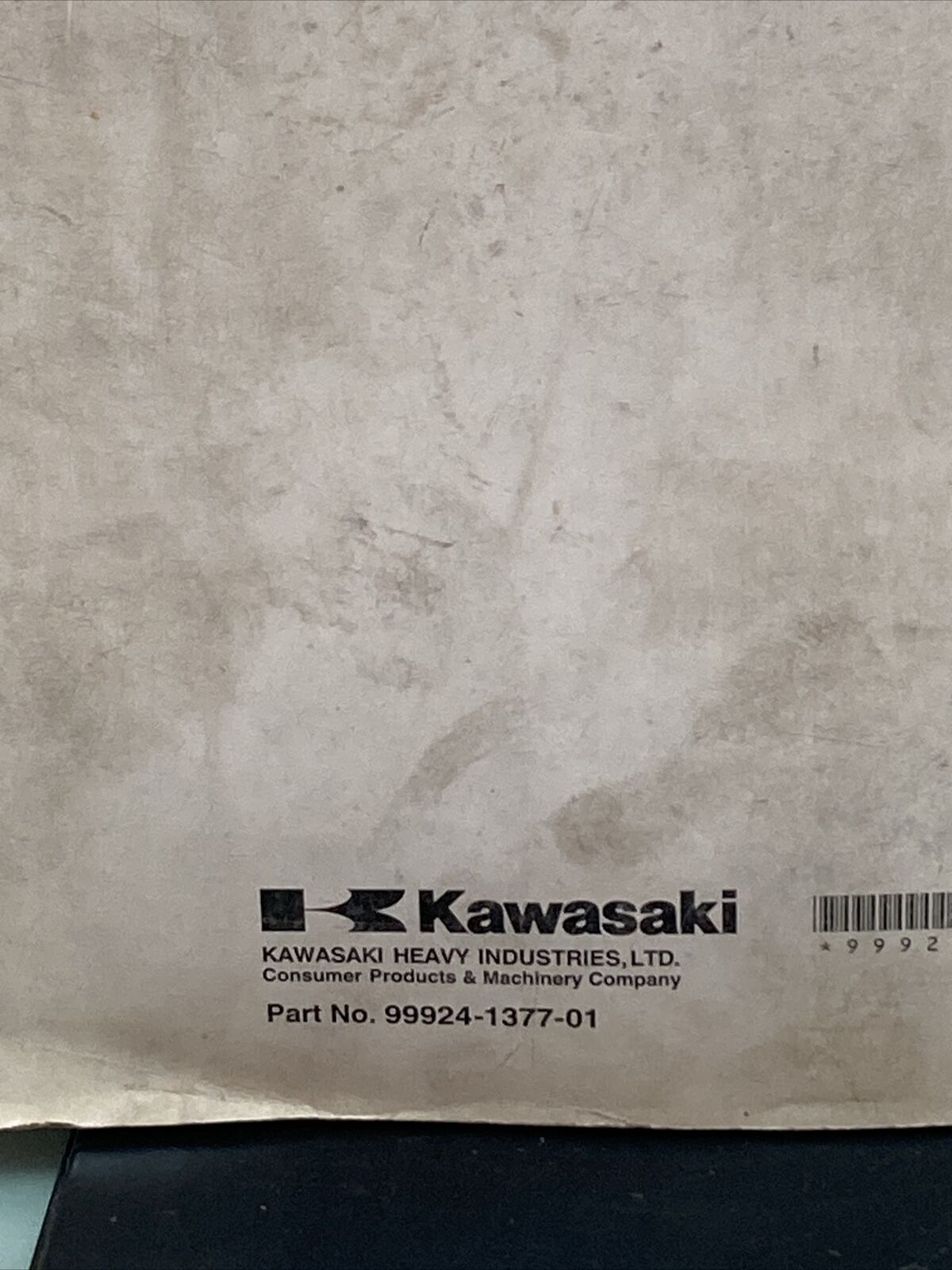 GENUINE KAWASAKI 99924-1377-01 ULTRA 250X JET SKI WATERCRAFT SERVICE MANUAL