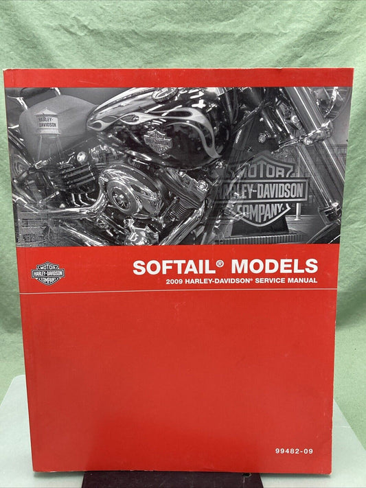 HARLEY DAVIDSON 99482-09 SOFTAIL MODELS 2009 SERVICE MANUAL