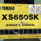 GENUINE YAMAHA LIT-11626-03-94 XS650SK OWNER'S MANUAL / KEY 5V4-28199-11