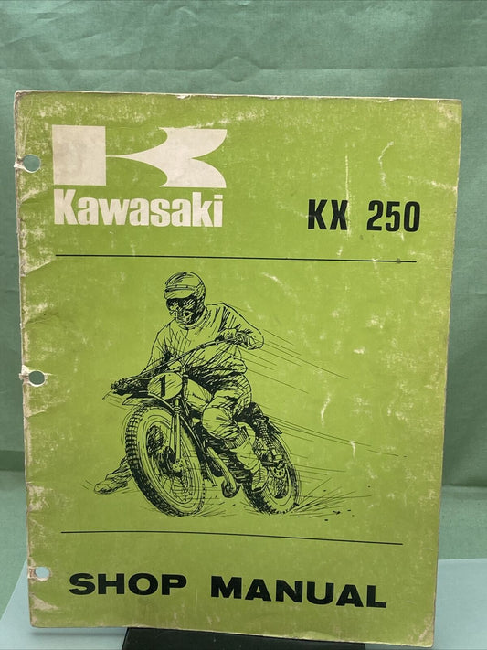 GENUINE KAWASAKI 99997-706 KX 250 SHOP MANUAL