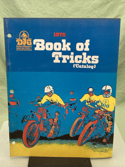 DG PERFORMANCE SPECIALTIES BOOK OF TRICKS CATALOG 1975