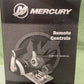 GENUINE MERCURY 90-8M0093272 REMOTE CONTROLS SERVICE MANUAL 2015