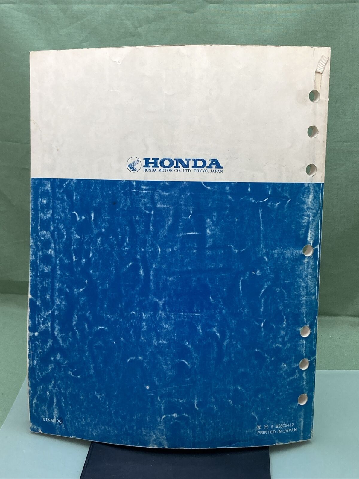 GENUINE HONDA 61KM100 CH250/ELITE 250 SHOP MANUAL '85