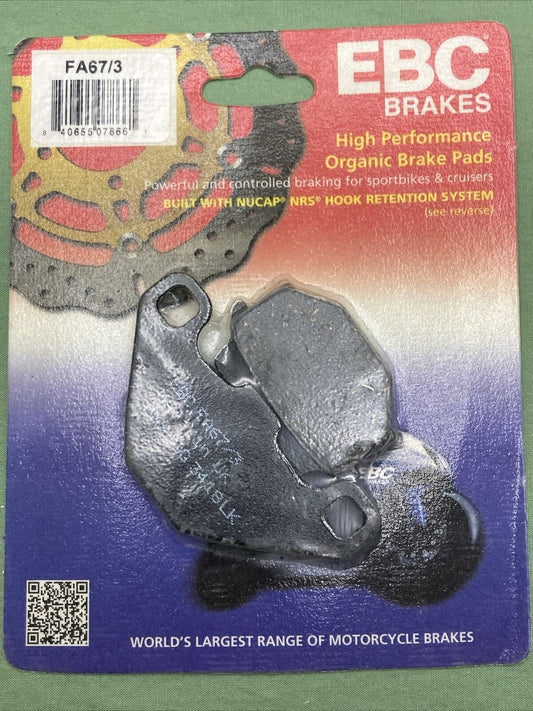NEW EBC FA67/3 High Performance Motorcycle Brake Pads