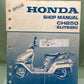 GENUINE HONDA 61KM100 CH250/ELITE 250 SHOP MANUAL '85