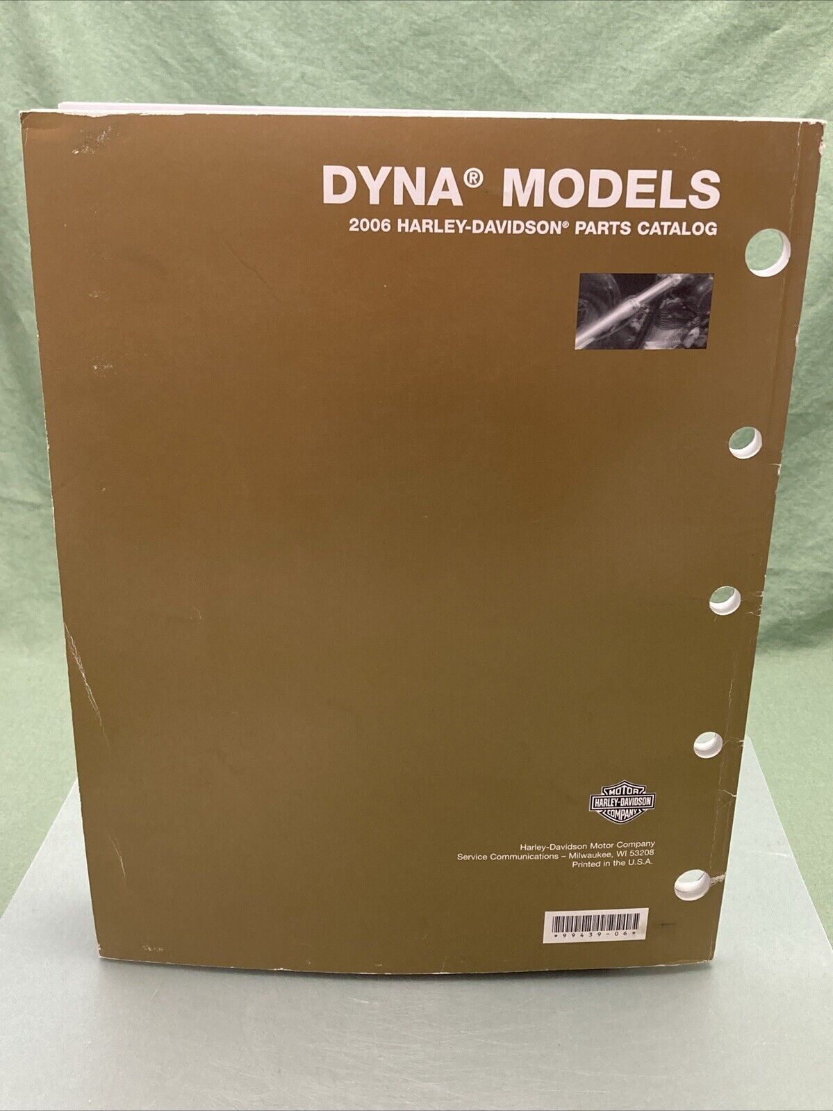 HARLEY DAVIDSON 99439-06 DYNA MODELS 2006 PARTS CATALOG