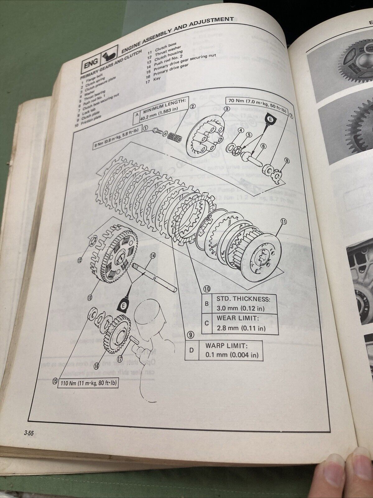 GENUINE YAMAHA LIT-11616-04-13 XV 1000-700 L/LC SERVICE MANUAL 1983