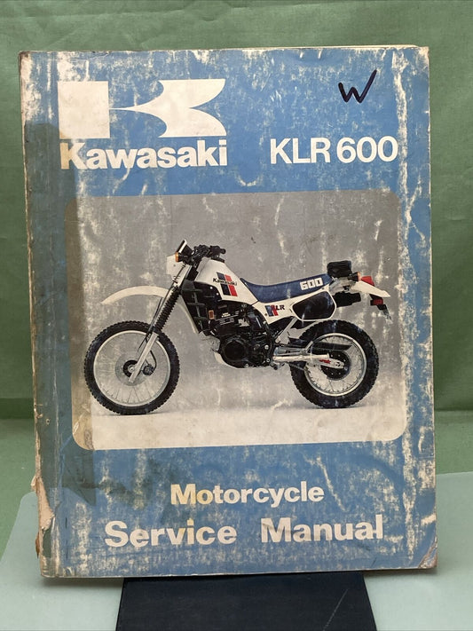 GENUINE KAWASAKI 99924-1050-01 KLR600 SERVICE MANUAL